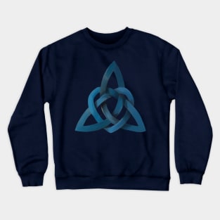 Blue Love Triquetra Crewneck Sweatshirt